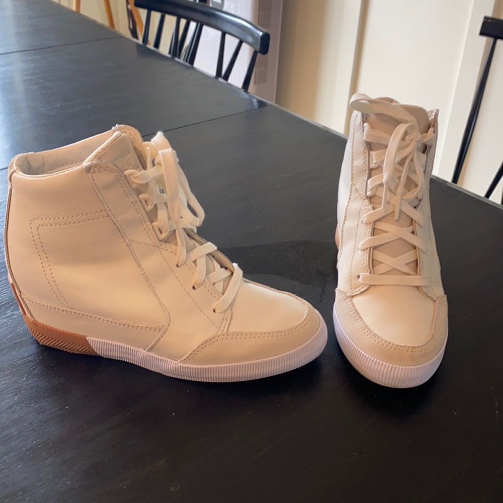 SOREL Out N About Wedge Sneakers - Women's Size 7